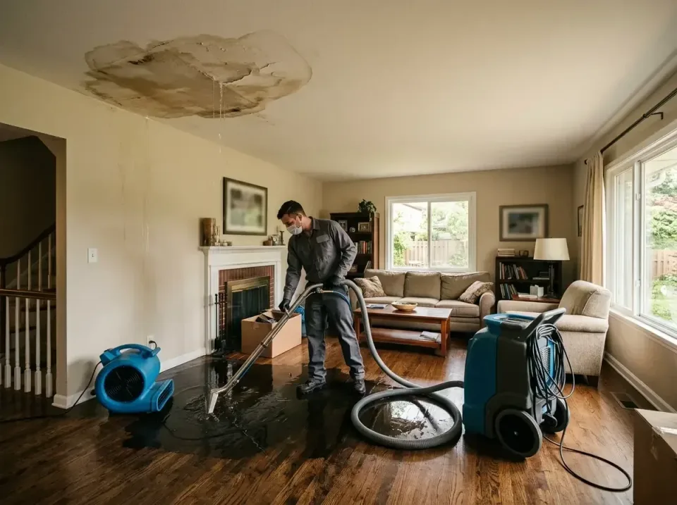 attic-pipe-burst-ceiling-drip-008 — frequently asked questions, Water Damage Restoration & Carpet Care in Pembroke, NC